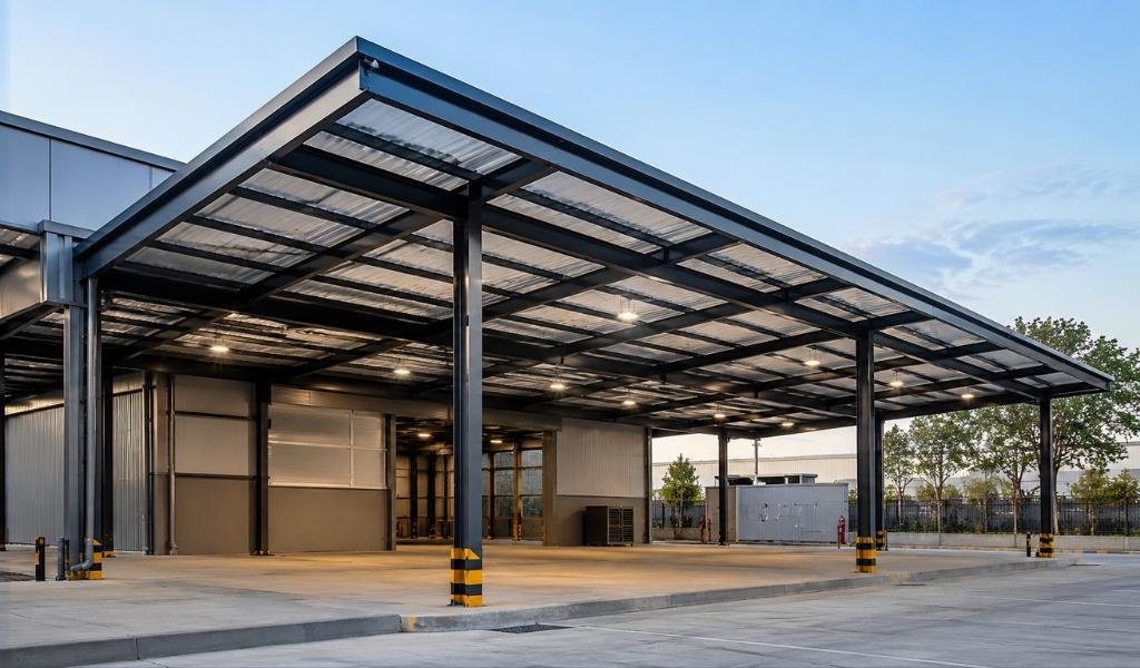 Canopy Baja Besi
